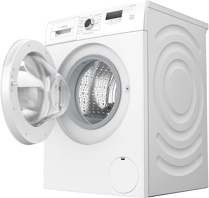 Serie 2 Lavadora de carga frontal, 7 kg, 1400 rpm, SpeedPerfect, máximo ahorro de energía y agua, función de reposición, especialmente higiénica, AquaStop [Clase de eficiencia energética A]
