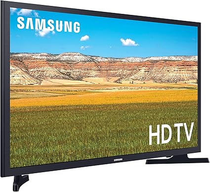 Smart Samsung TV de 32" con Resolución HD, HDR, PurColor, Ultra Clean View y Compatible con Asistentes de Voz (Alexa) [Clase de eficiencia energética F]